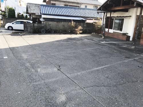 大阪府岸和田　鉄骨造3階解体工事　アスベスト工事　70坪